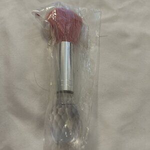 Models Prefer Pink Hair Silver W/clear Powder Blush Bronzer Makeup Brush New